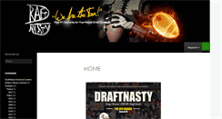 Desktop Screenshot of draftnastymagazine.com
